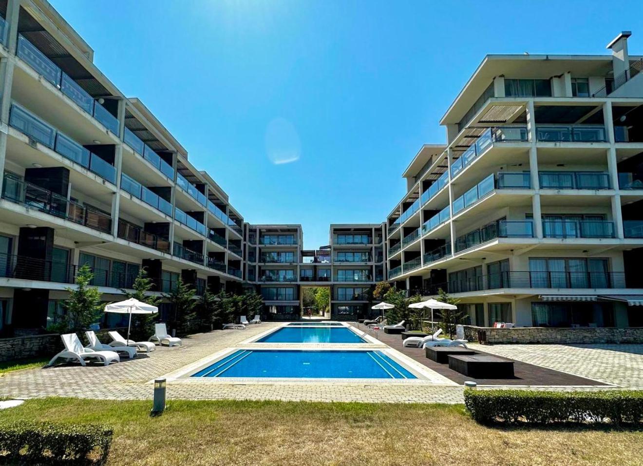 Sea View Penthouse Apartment Obzor Exterior foto