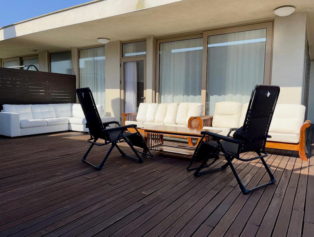 Sea View Penthouse Apartment Obzor Exterior foto