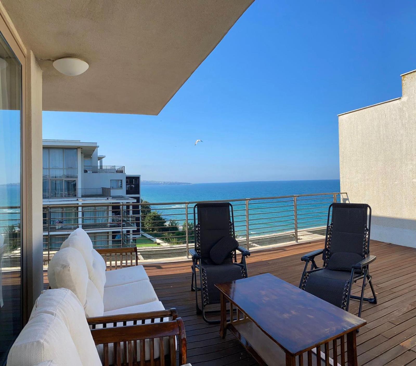 Sea View Penthouse Apartment Obzor Exterior foto