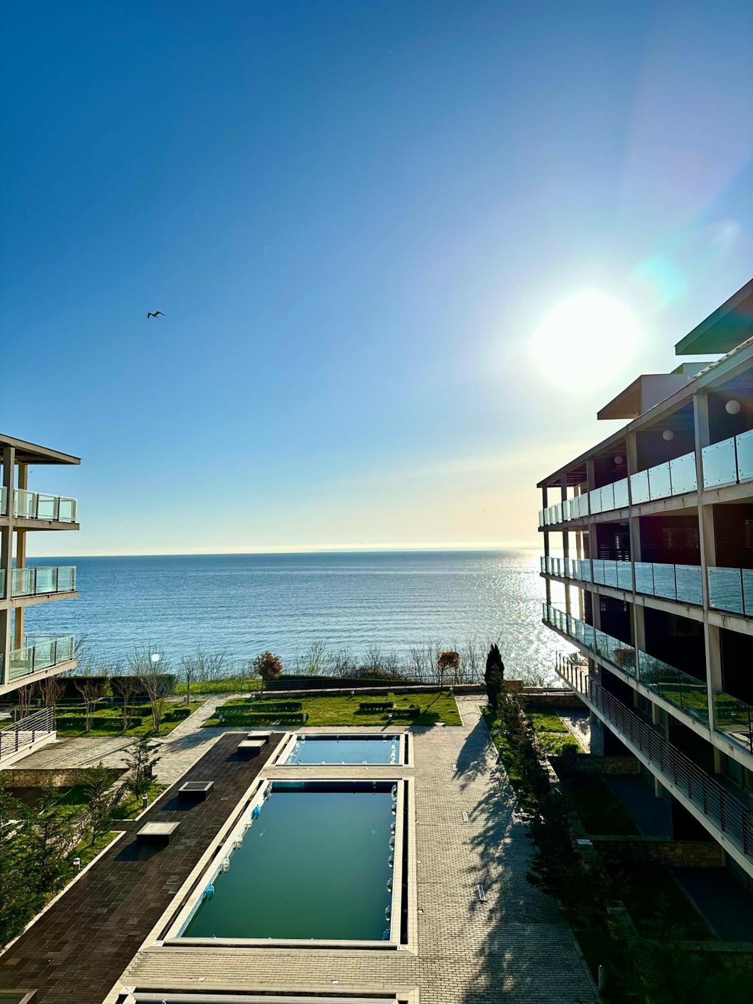 Sea View Penthouse Apartment Obzor Exterior foto