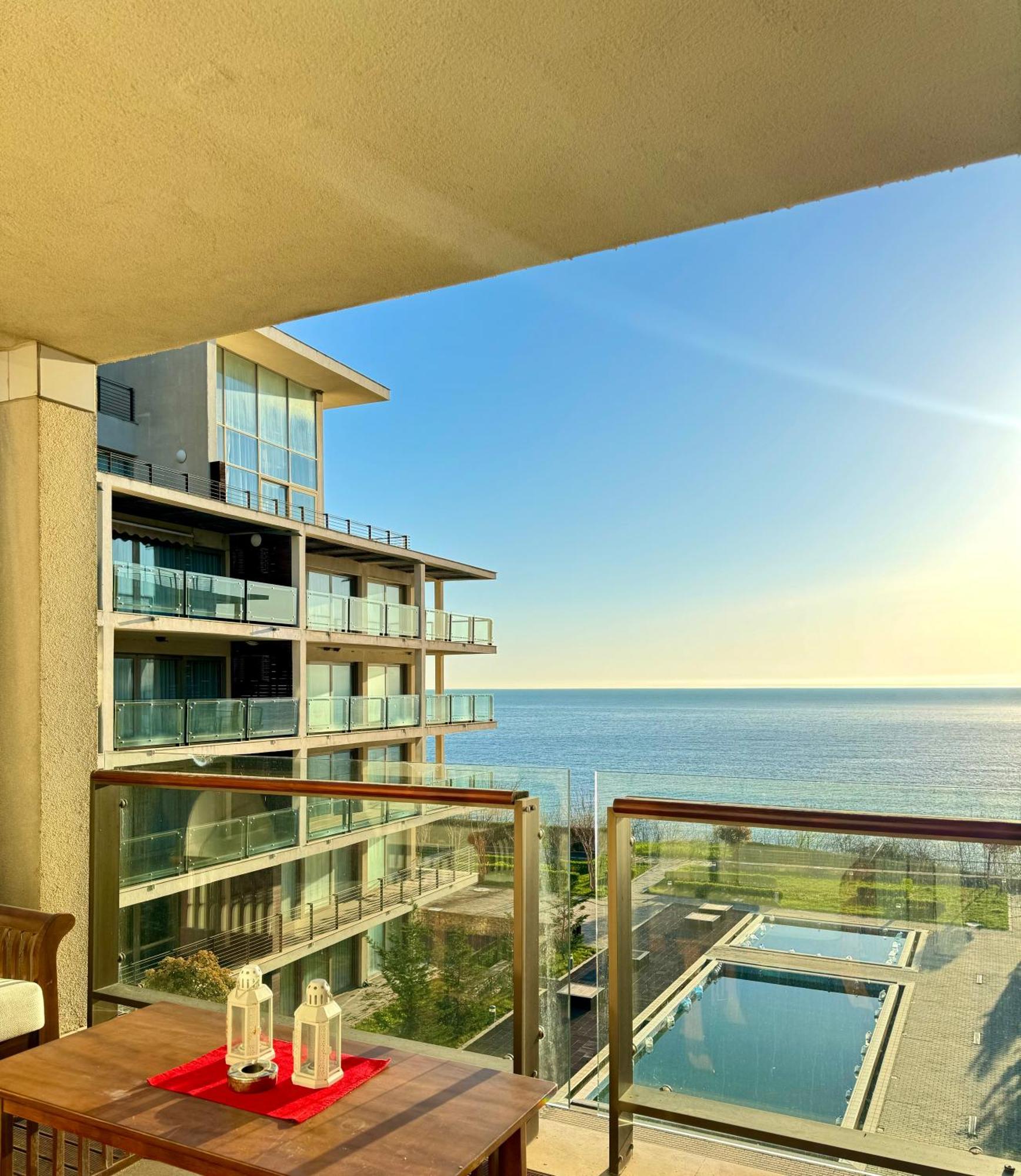 Sea View Penthouse Apartment Obzor Exterior foto